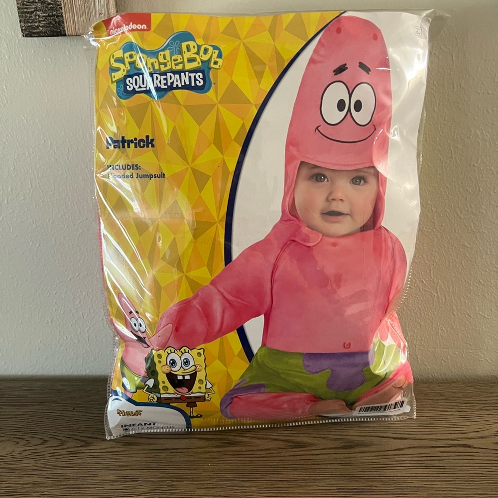 Nickelodeon Pink Patrick Star Infant Outfit